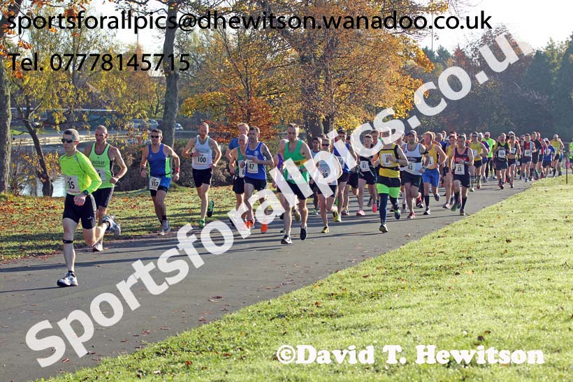 Start of the Newcastle Town Moor Marathon, Newcastle Town Moor Marathon and Half Marathon. Photo: David T. Hewitson/Sports for All Pics